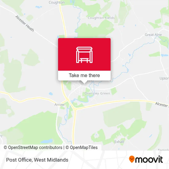 Post Office map