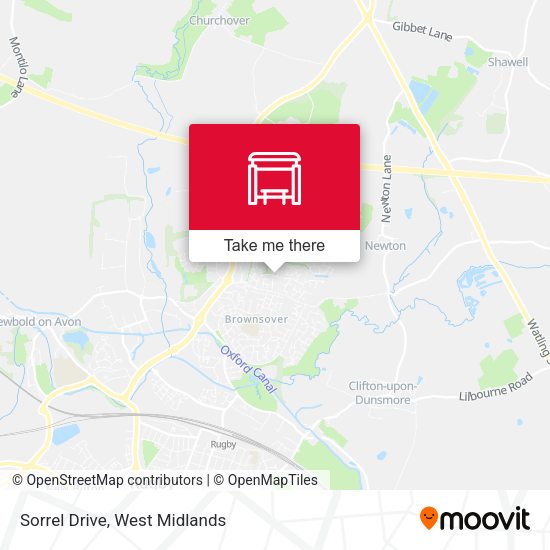 Sorrel Drive map