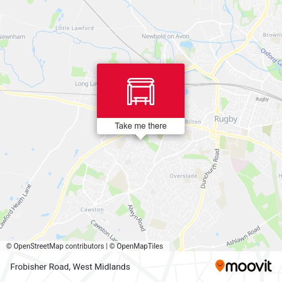 Frobisher Road map