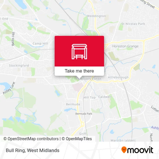 Bull Ring stop - Routes, Schedules, and Fares