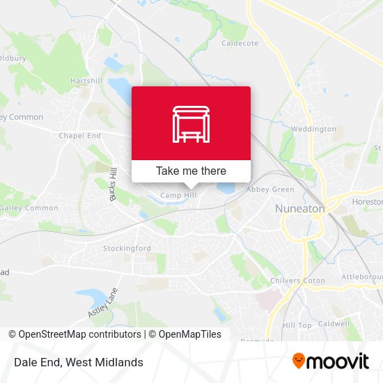 Dale End map