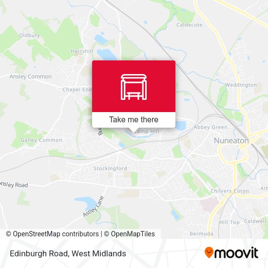 Edinburgh Road map