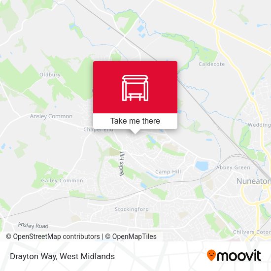 Drayton Way map