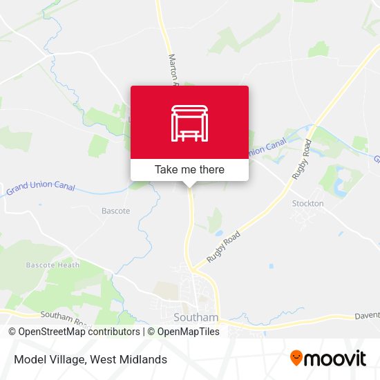Model Village map