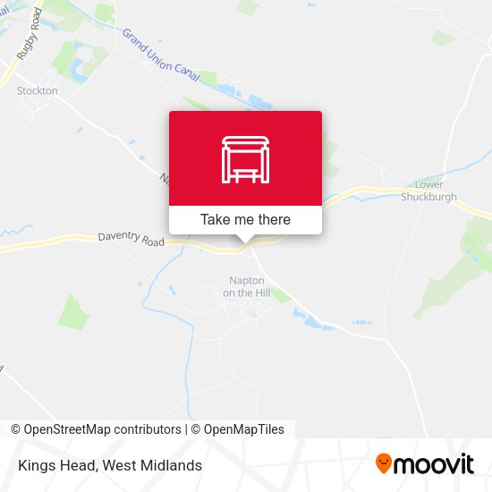 Kings Head map