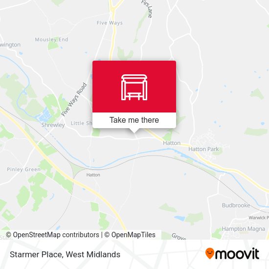 Starmer Place map