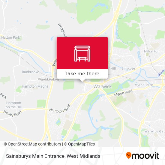 Sainsburys Main Entrance map