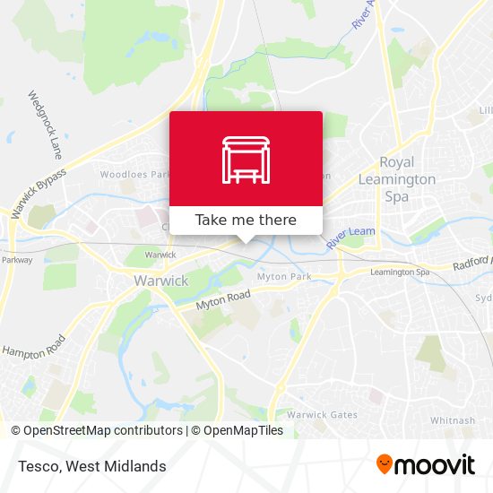 Tesco map