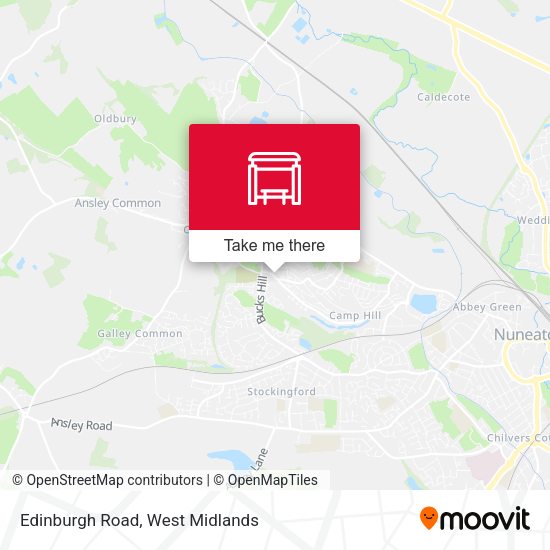Edinburgh Road map