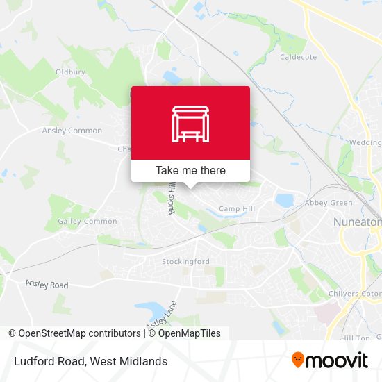 Ludford Road map