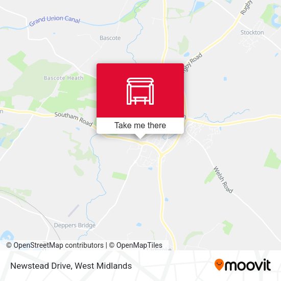 Newstead Drive map