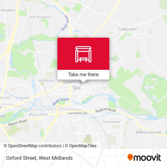 Oxford Street map
