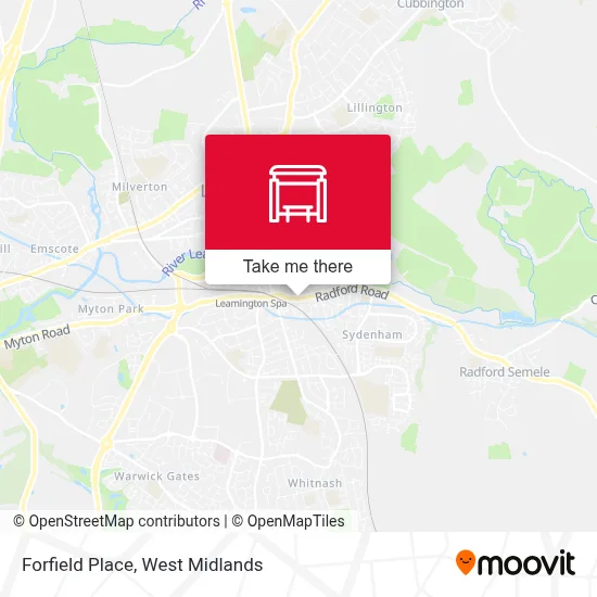 Forfield Place map