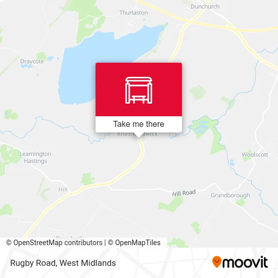 Rugby Road map
