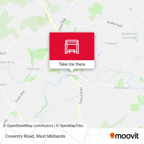 Coventry Road map