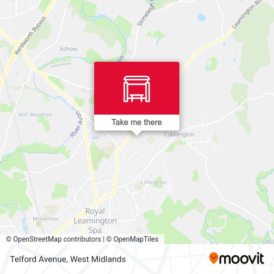 Telford Avenue map