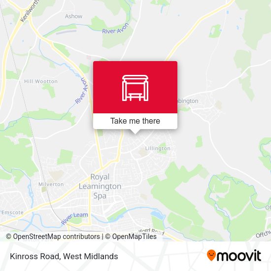 Kinross Road map