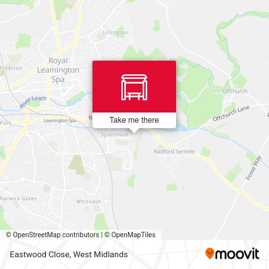 Eastwood Close map