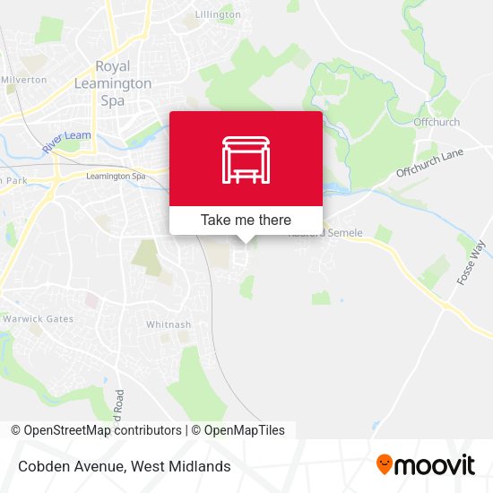 Cobden Avenue map