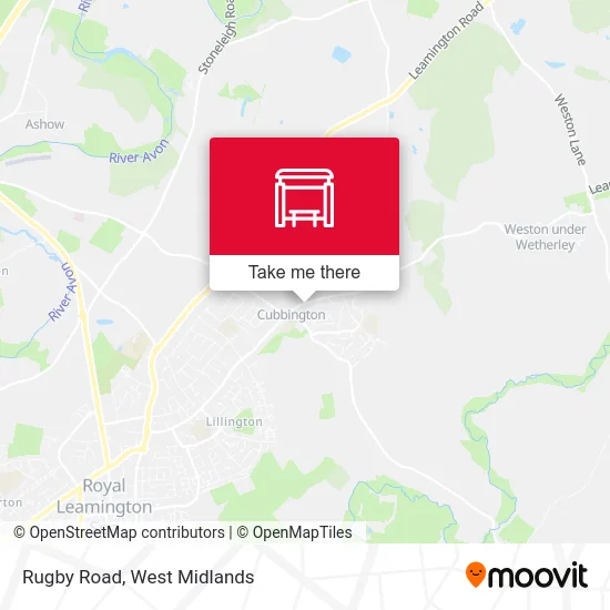 Rugby Road map