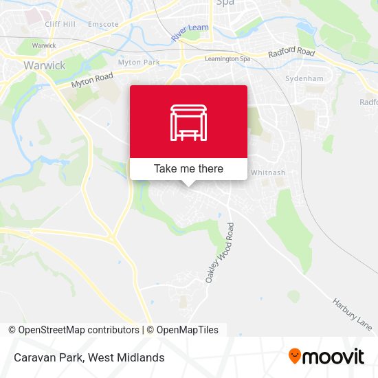 Caravan Park map