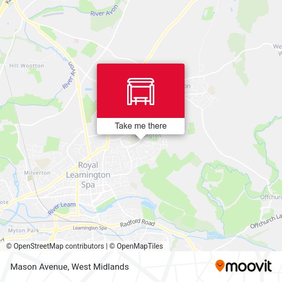 Mason Avenue map