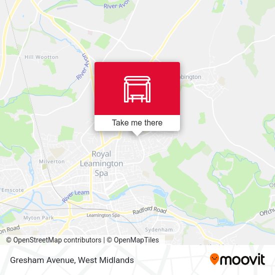Gresham Avenue map