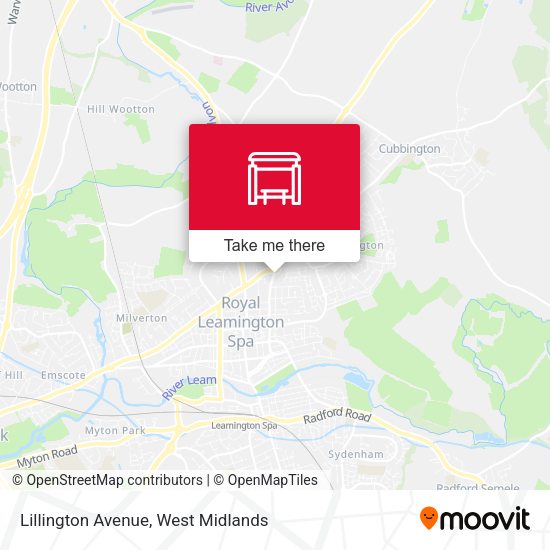 Lillington Avenue map