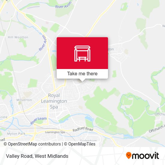 Valley Road map