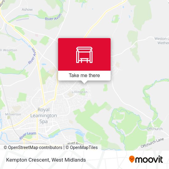 Kempton Crescent map