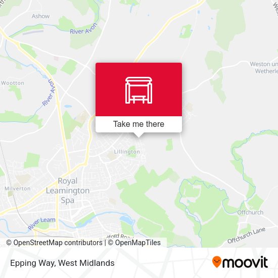 Epping Way map