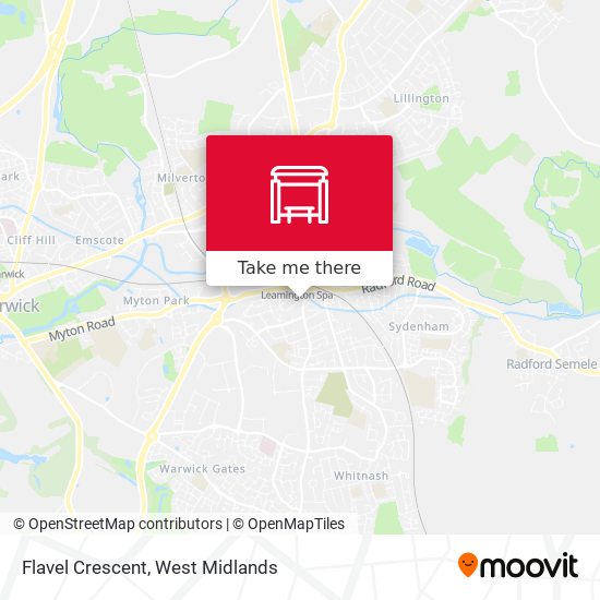 Flavel Crescent map