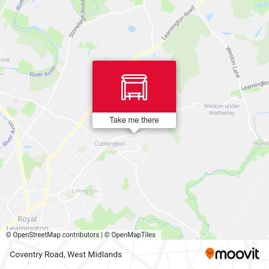 Coventry Road map