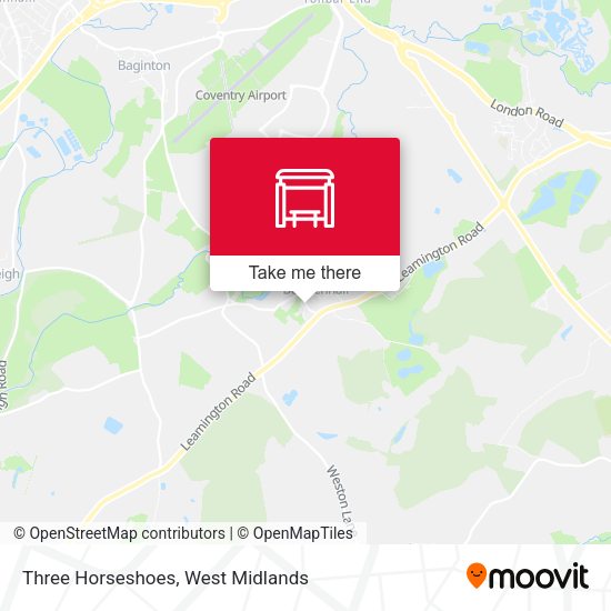 Three Horseshoes map