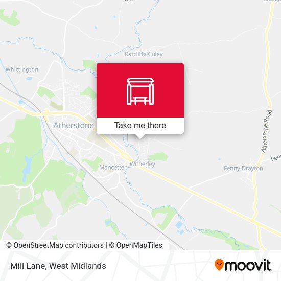 Mill Lane map