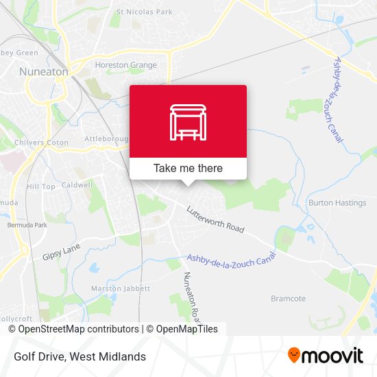Golf Drive map