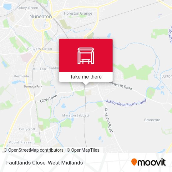Faultlands Close map