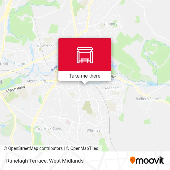 Ranelagh Terrace map