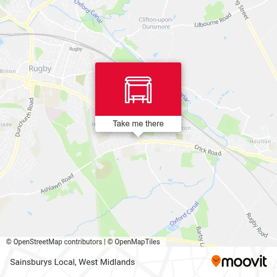Sainsburys Local map