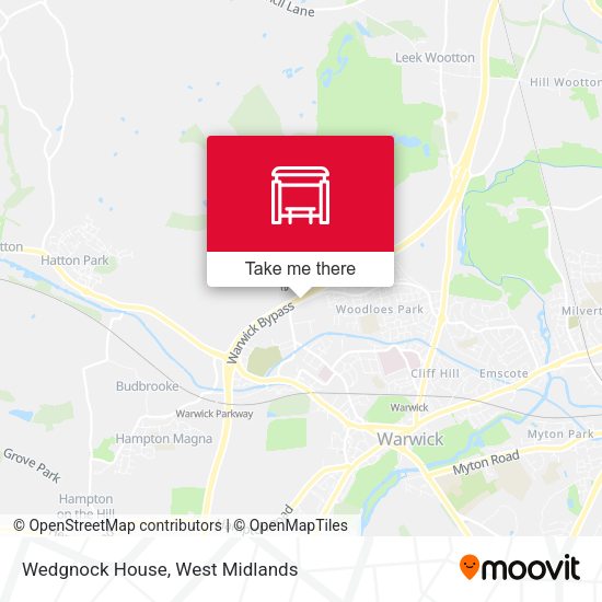 Wedgnock House map