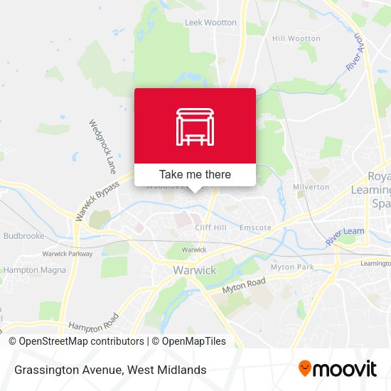 Grassington Avenue map