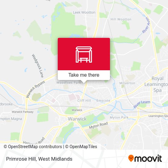 Primrose Hill map