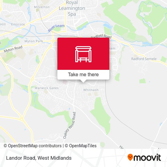Landor Road map
