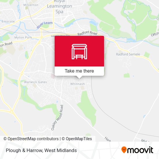 Plough & Harrow map