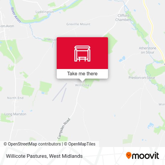 Willicote Pastures map