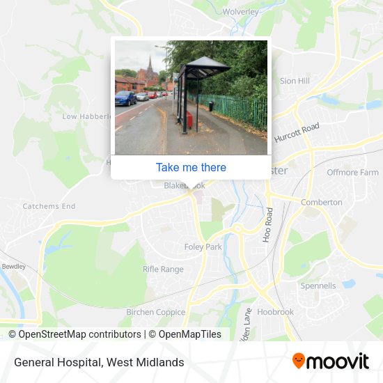 General Hospital map