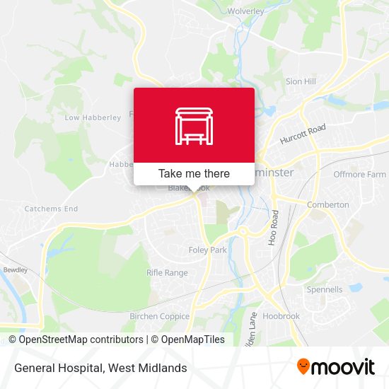 General Hospital map