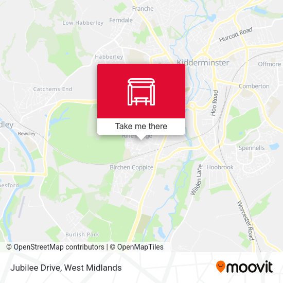 Jubilee Drive map