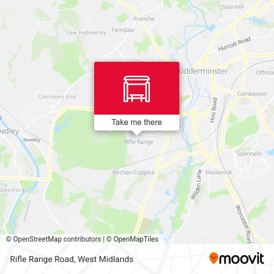 Rifle Range Road map