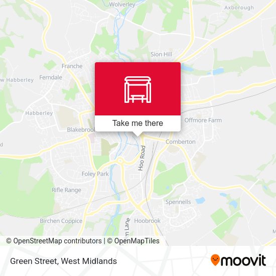 Green Street map